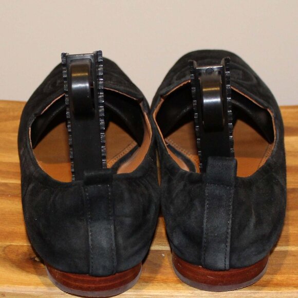 Tory Burch Leigh 15MM Perfect Black Elastic Loafer - Sz 8.5 - Picture 3 of 5